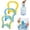 A001- Style A, variant on 1PC Water Bucket Lifter, Thickened Plastic Portable Water Dispenser for 5Gallon Bottled Water, Easy-Grip Handle for Home Kitchen Office