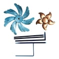 thumbnail image 4 of Billuyoard Molino de viento de hierro de viento Jardín Yarda Plug-In Molinete Niños Whirligig Molinete Juguete Hada Whirligig Estaca de Jardín y Patio Billuyoard HA014399-00, 4 of 6