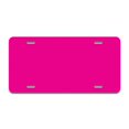 thumbnail image 1 of SignMission A-LP-03-514 Plaque d'Immatriculation en Aluminium Rose Chaud Solide, 1 of 1