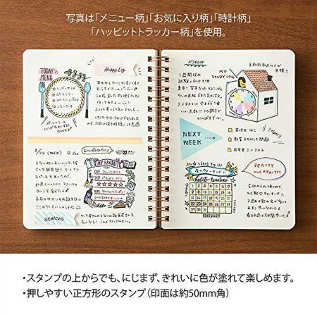 ミドリ スタンプ 浸透印 35404006 電話柄
