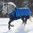 thumbnail image 2 of Dura-Tech Viking Classic Medium Weight Horse Turnout Blanket | Pink Plaid | 64, 2 of 9