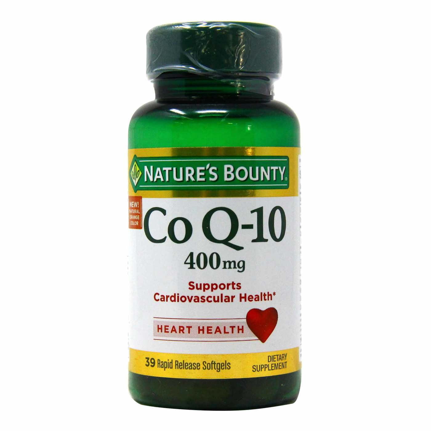 Natures Bounty Maximum Strength Co Q-10 - 400 Mg - 39 Softgels