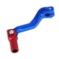 thumbnail image 1 of Palanca de cambio de motocicleta plegable para Kayo T2, aleación de aluminio, palanca de cambio azul con cabeza roja, 1 of 1