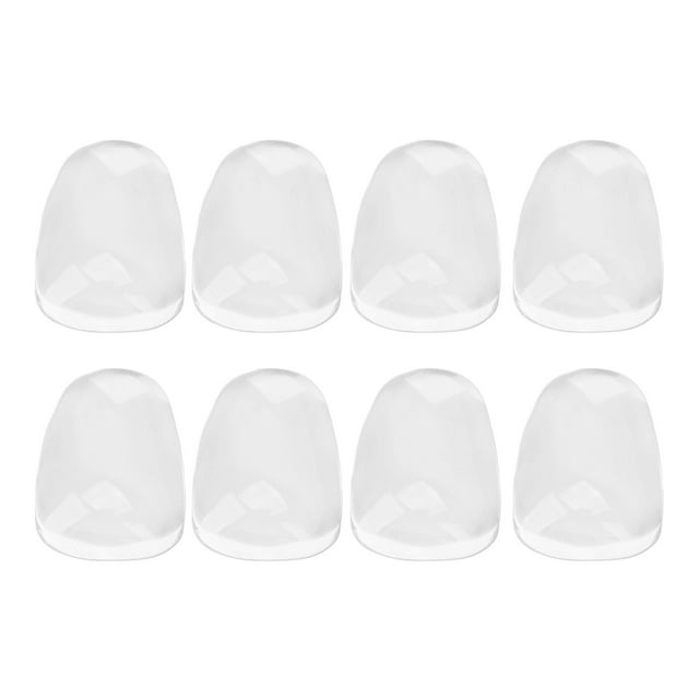 Clear Glass Nail Art Display, 50pcs Professional Nail Color Board Tips Easy To Compare For Beginner For Nail Beauty