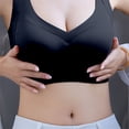 thumbnail image 6 of iHPH7 Women's Sports Bras T-shirt Bra Yoga Workout Top Criss Cross Back Comfortable Bras for Women Seamless Bras for Women Full Coverage No Underwire Black L, 6 of 6