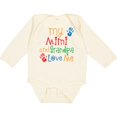 thumbnail image 3 of Inktastic My Mimi and Grandpa Love Me Boys or Girls Long Sleeve Baby Bodysuit, 3 of 5