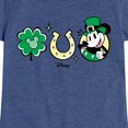 thumbnail image 3 of Disney - Mickey St Patricks Icons - Toddler And Youth Girls Short Sleeve Graphic T-Shirt, 3 of 5