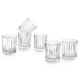 thumbnail image 4 of STPgoods Old Fashioned Glasses Set of 6 Whiskey Glasses Set Drinking Glasses 11.15 fl oz Clear Glass Short Tumblers, 4 of 7