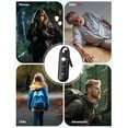 thumbnail image 5 of TECKNET Personal Safety Alarm, 130dB Rechargeable Keychain with Strobe Light & Low Battery Alert for Women, Men, Kids, Seniors - Black, 5 of 7