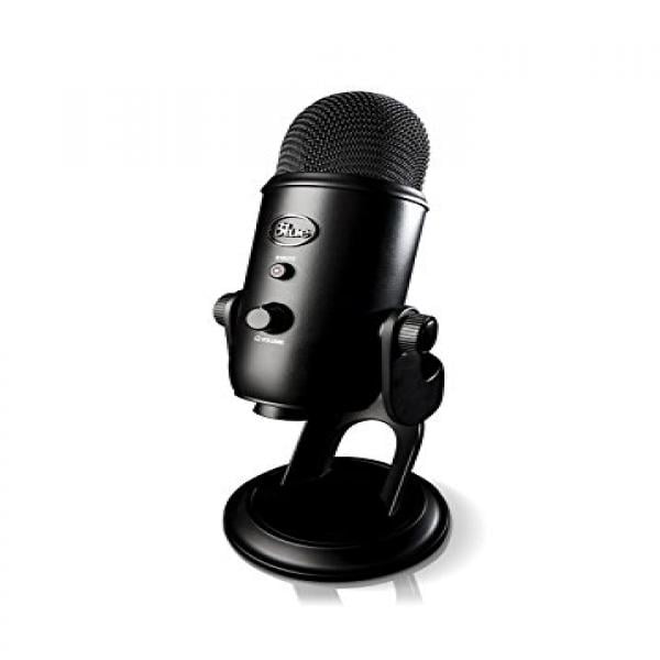 Blue Yeti USB Microphone Blackout Edition
