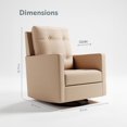 thumbnail image 2 of Storkcraft Beckett Chaise pivotante, 2 of 9