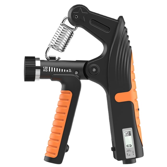 Dispositivo Conteo Fuerza Agarre Y Ejercitar Músculos Mano Y Muñeca Ygjytge Naranja