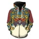 thumbnail image 1 of Sudadera con capucha y cremallera para hombre, estilo nacional retro, con estampado 3D, gran oferta 2024, ropa de calle de gran tamaño, camisetas de primavera para adolescentes, manga larga, moda dive, 1 of 6