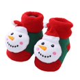 thumbnail image 3 of Zanarzt Bas de Noël pour Tout-Petits Enfants Bas de Noël Rouges Nouvelles Bas Épaissis Chauds Bas pour Bébé Automne et Hiver Bas pour Bébé Bas pour Bébé Rouges,0-1 Ans, 3 of 5