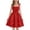z260403-2-Red, variant on XEGLSBU Easter Dresses for Girls Size 6 Yellow Girls Sleeveless Party Dress with Mesh Bow Belt Girl Dress Length Gown for Events Black Size 9-10 Years