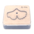 thumbnail image 2 of Handmade Leather Craft Cutting Die DIY Hand Tool For Leather Patterns, Labels, And Cardboard G-01 - G-08, 2 of 8