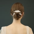 thumbnail image 3 of 5PCS Wedding Hair Accessories Simple Fake Pearl Hair Comb Hair Pin for Bridal, 3 of 10