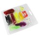 thumbnail image 5 of Kit Señuelos Pesca 40 Uds. Cebo Artificial Colorido Anzuelos Con Cabeza Plantilla Regalos para Hombres, 5 of 9