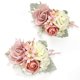 thumbnail image 1 of Set de Corsage y Boutonniere Serwalin Rosa para Boda, 1 of 8