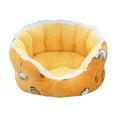thumbnail image 1 of Cama para Mascotas Fernando Sofá Autocalentable Amarillo Grande, 1 of 8