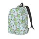 thumbnail image 1 of Disketp Cute Floral Frog Mochila de Lona Estampada, Mochila Escolar de Viaje Ligera para Estudiantes y Portátil-Small, 1 of 5