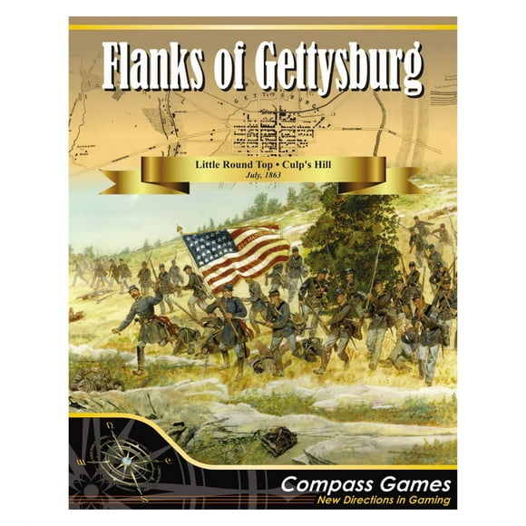 Flanks of Gettysburg: Little Round Top, Culp's Hill July 1863 Board Game