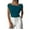 Blue, variant on Tops for Women Trendy off the Shoulder Side Ruched Cropped Tee Shirts Summer Casual Slim Tops