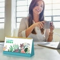KeirineCC Small Desk Calendar 20242025, Mini Desktop Calendar Runs