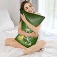 thumbnail image 4 of Pofeuu Friut Avocado Print Satin Pillowcase for Hair and Skin Pillow Cases, Silk Pillow Cases, Soft Cooling Pillow Covers, 20x30 Inches（Pillow core not included）, 4 of 7