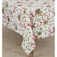 thumbnail image 1 of Saro Lifestyle 3175.M70S 70 x 70 in. Christmas Tablecloth with Holly & Ribbon Design, Multi Color, 1 of 1