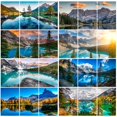 thumbnail image 2 of 3pcs/set Wall Art Canvas Paintings, Living Room Beach Sunset Landscape Wall Decorative Art Painting, Canvas Print Bedroom Decoration Modern Salon Kitchen Office Wall Painting Home Decor, No Frames (1, 2 of 5