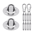 thumbnail image 1 of Gancho Suspensión Bloosom  Colgar Hamacas Placa U Mount Anclaje Pared Plata, 1 of 5