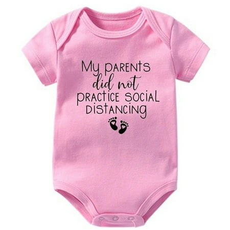 

THE WILD Funny Newborn Baby Boy Girls Clothes Cotton Bodysuit Romper Cute Print