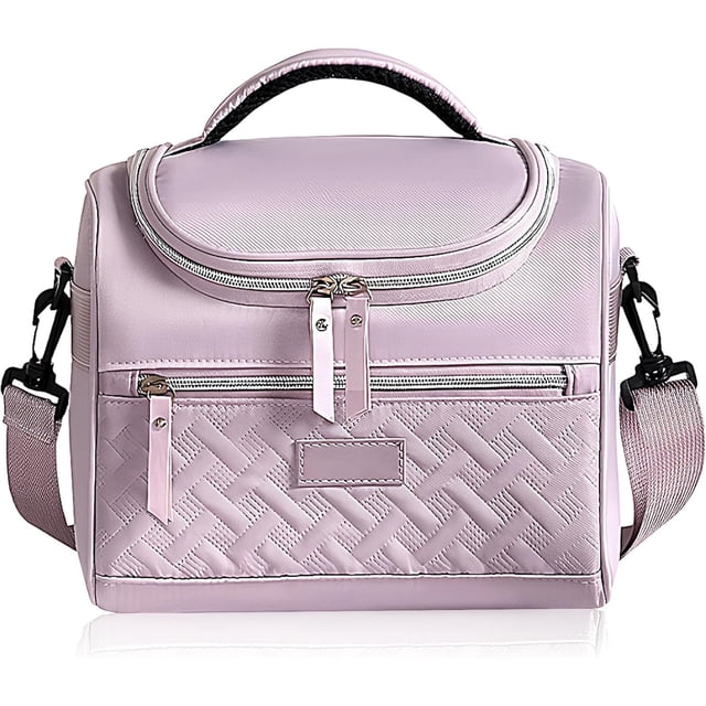 Lonchera Térmica Para Mujer y Hombre, Bolsa De Almuerzo Aislada Gran Capacidad Con Correa Ajustable, Loncheras Tela Oxford A Prueba De Goteo Para Picnic, Oficina, Camping, Trabajo