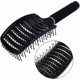 thumbnail image 1 of Bend Hair Comb Brush Professiona Styling Hair Brush Comb For Wet/Dry Hair Vented Styling Hair Brush Massage Brush for Women (Black), 1 of 4