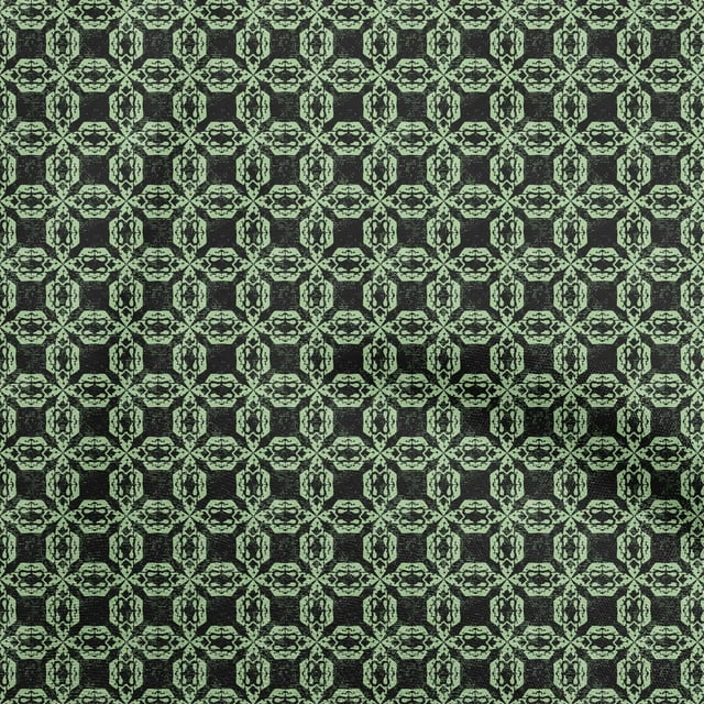oneOone Polyester Lycra Black Fabric Asian Ikat Sewing Craft Projects Fabric Prints By Yard 56 Inch Wide