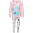 thumbnail image 2 of Blue's Clues & You! Little Girls T-Shirt and Leggings Outfit Set Infant to Little Kid, 2 of 5