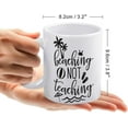 thumbnail image 2 of I Am Silently Judging Your Grammar Coffee Lovers Cup, Great Novelty Gift, 11 Oz Tea Cup For Men & Women, 2 of 6