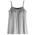 thumbnail image 5 of GHIIYER Plus Size Tank Tops with Built in Bras for Women Sleeveless Camisole Summer Clothes Size M, 5 of 9