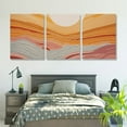 thumbnail image 5 of waves Modern Canvas Prints Living Room Bedroom Home Office Wall Decor Canvas Print, 5 of 6