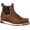 BROWN, variant on Georgia Boot AMP LT Wedge Steel Toe Waterproof Chelsea Work Boot