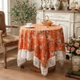 thumbnail image 5 of Guozer Small Round Tablecloth Coffee Table Cloth Bohemian Table Cover for Party Decor, Home Decor, 5 of 6