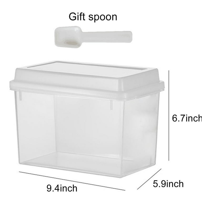 Brown Sugar Keeper with Lid Moisture-proof Food Containers for Kitchen Counters Cabinets Shelves