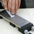 thumbnail image 2 of Diamond Sharpening Stone Set with Adjustable Non-Slip Holder 8 Inch 400/1000 Grit Fine Double-Sided Plate Whetstone Knife Tools, 2 of 8
