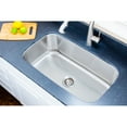 thumbnail image 4 of Wells Sinkware  Craftsmen Series 31-inch 18-gauge Undermount Single Bowl Stainless Steel Kitchen Sink Package, 4 of 5