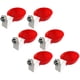 thumbnail image 2 of 6 Piezas Sunnimix Bebederos de pollo Cuenco de agua Plástico para Pollitos de Codorniz rojo, 2 of 8