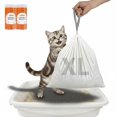 thumbnail image 1 of Forros para cajas de arena para gatos MUGVELL XL, 94 x 46 cm, 30 unidades, 1 of 6