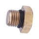 thumbnail image 5 of Tapón de depósito con junta tórica Yashi 93210-09165 para motor fueraborda 75 a 90 HP Dorado, 5 of 5