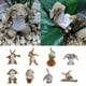 thumbnail image 5 of Mini estatua de conejo de resina, ideal para decorar el hogar y el jardín, 8,5 cm. 8.5cm, 5 of 9