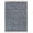 Blue, Beige, Gray / Lambsburg, variant on Hauteloom Sucur Wool Living Room, Bedroom Area Rug - Chevron Zig Zag - Bohemian Transitional Boho - High Pile - Blue, Beige, Gray - 2' x 3'
